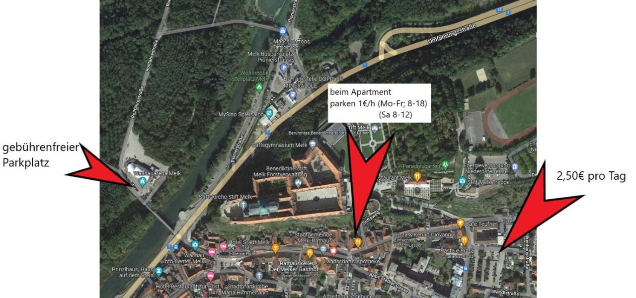 Apartament Schon Wohnen Beim Stift Melk Zewnętrze zdjęcie